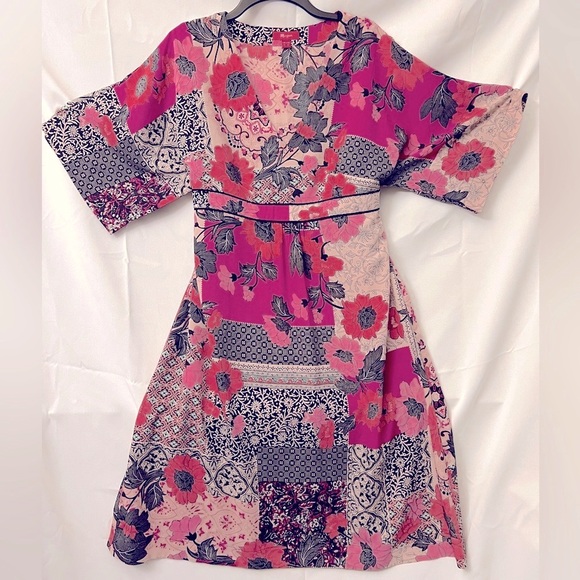 Vintage Monsoon Floral Dress - Picture 6 of 6